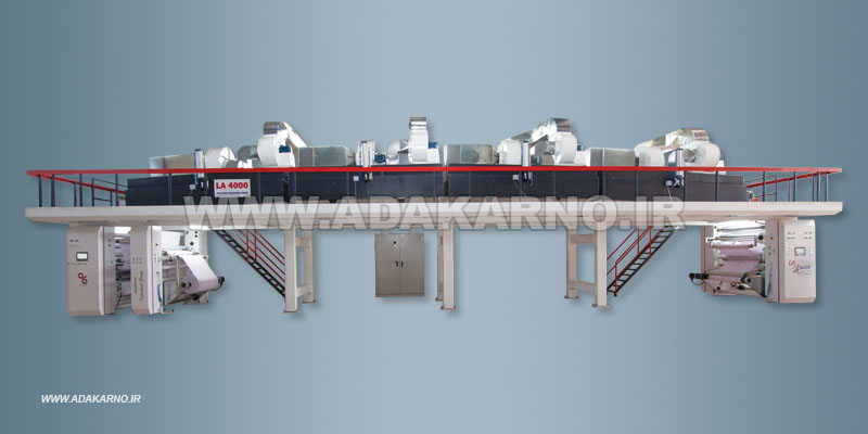 LA4000-Reverce Coating and Laminate Machine